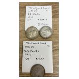 Newfoundland coins 1917