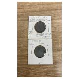 1940 German swastika coins