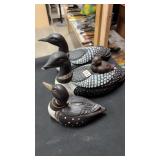 Ceramic loons
