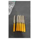 Stainless cheese knives