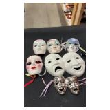 Small ceramic masks