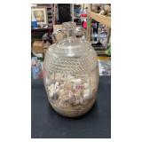 Jar of sea shells