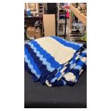 Crocheted blanket