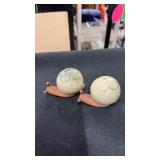 Snail salt& pepper shakers