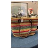 Vintage straw bag
