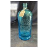 Antique w. Levers mineral bottle