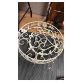 Metal chandelier