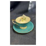 Aynsleu teacup and saucer