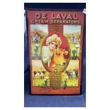 De Laval cream separators metal sign