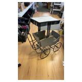 Vintage baby or baby doll stroller