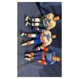 Vintage hockey action figures