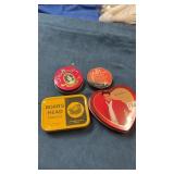 Vintage tins
