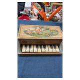 Vintage wooden piano
