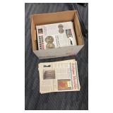 Antique Monthly & coin news paper