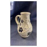 Vtg German pottery pitcher