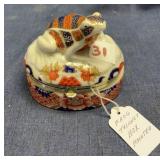 Frog trinket box