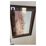 Framed western photo