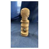 Carved wooden figurine