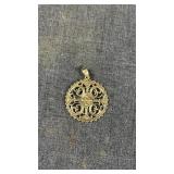 Necklace pendant, clasp stamped .925
