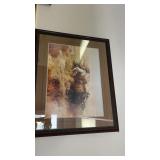 Framed western photo