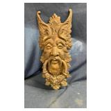 Large HEAVY metal face door knocker