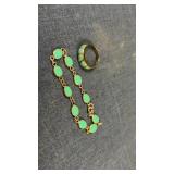 .925 sterling ring and bracelet