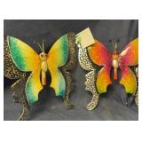 Metal butterfly garden decor