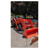 Kubota L3400 4WD w bucket La463