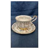 Paragon anniversary teacup and saucer