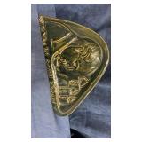1963 Vtg Ceramic Wall Hanging - Writer Shevchenko