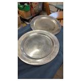 Pewter plates