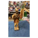 Paper Mache figurine