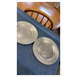 Pewter plates