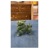 Jade dragon headed figurine