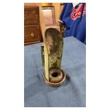 Metal candle holder
