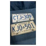 Ontario license plates
