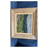 Framed T R MacDonald painting