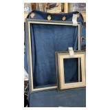 Pair of wooden art frames
