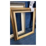 Pair of wooden art frames