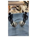 Metal bookends