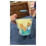 Small metal bucket