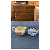 Vintage teapot/ creamer