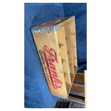 Wooden Frankï¿½s quality beverages divided box