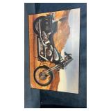 Harley Davidson wall plaque