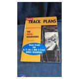 Model railroad track plans book