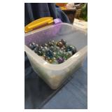 Bucket of marbles