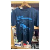 USS Enterprise t shirt Med