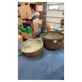 Vintage pots