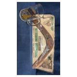 Australian boomerang and glass mug
