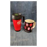 Detroit Redwings travel mug and cup